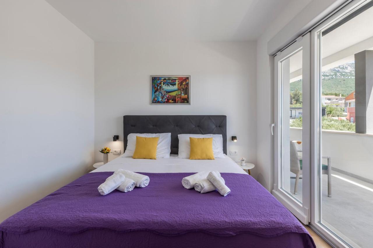 Luxury Villa La Nonna Ana - Heated Pool, Sea View, Near Split Kaštela Exterior foto